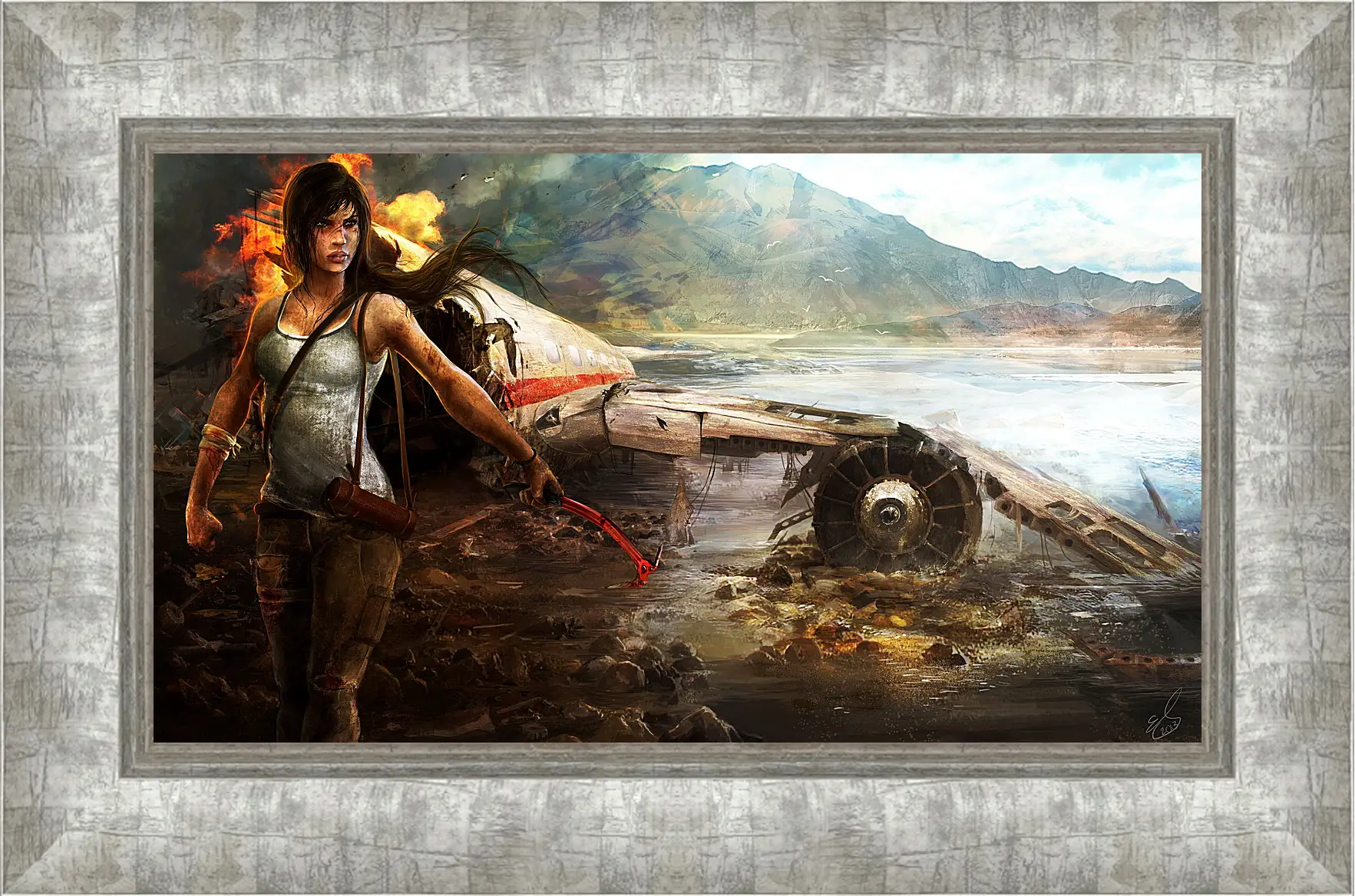 Картина в раме - Tomb Raider