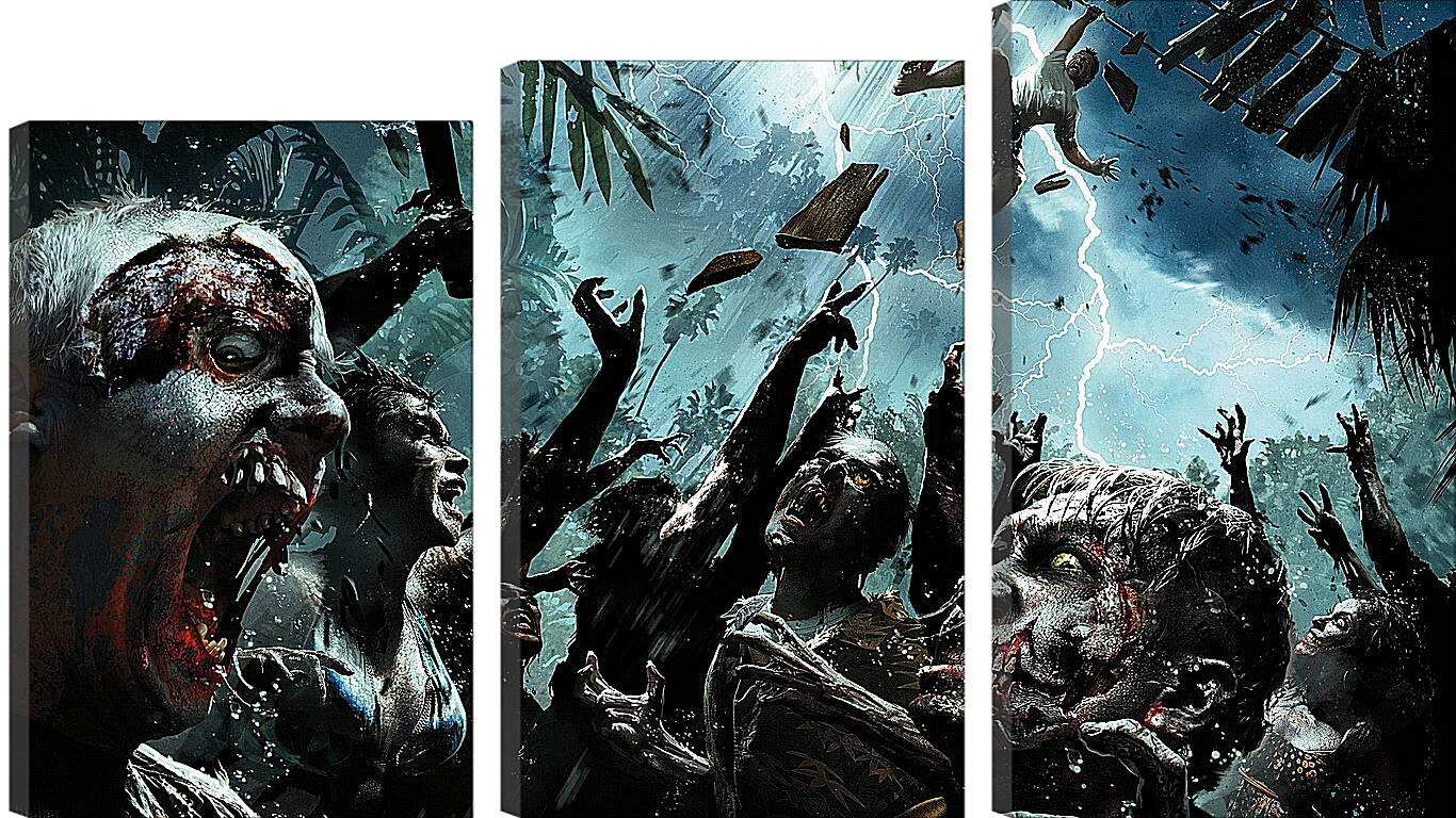 Модульная картина - Dead Island: Riptide
