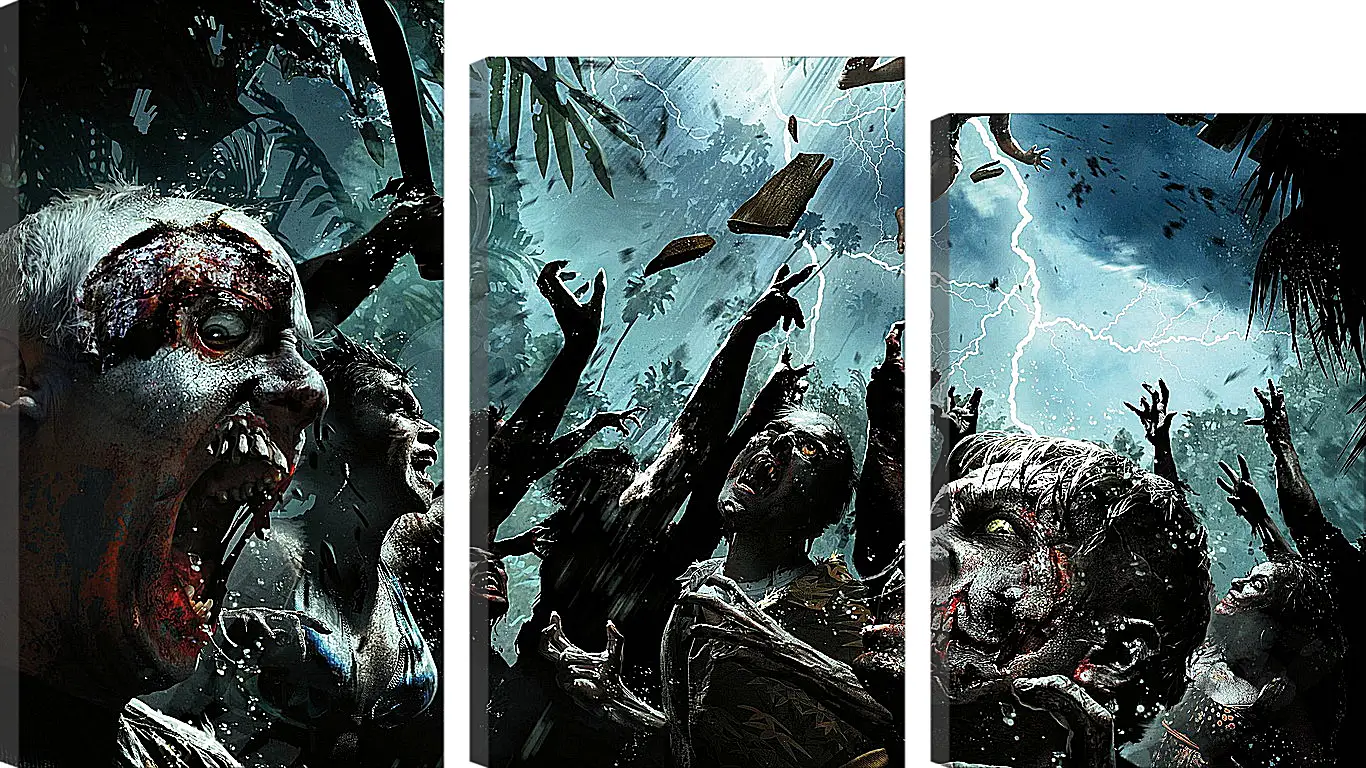 Модульная картина - Dead Island: Riptide
