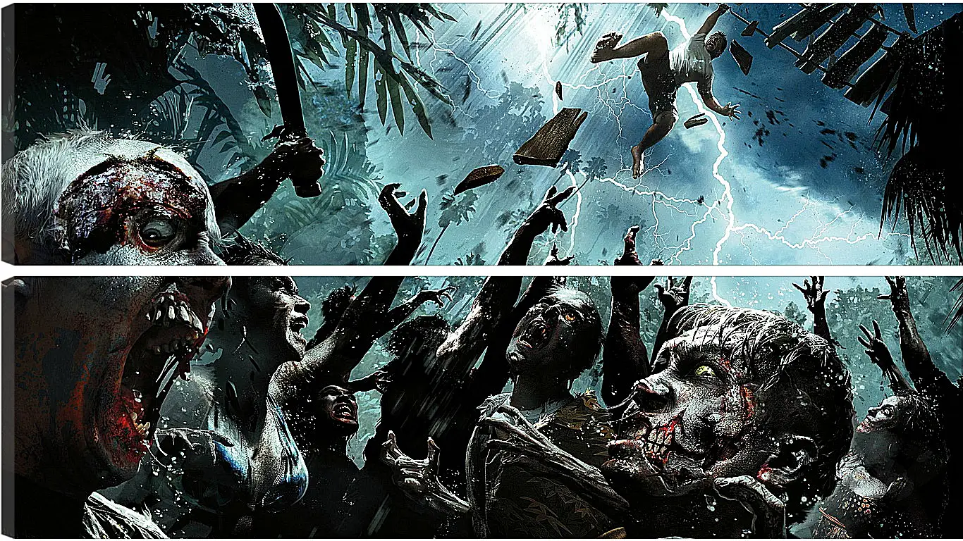 Модульная картина - Dead Island: Riptide
