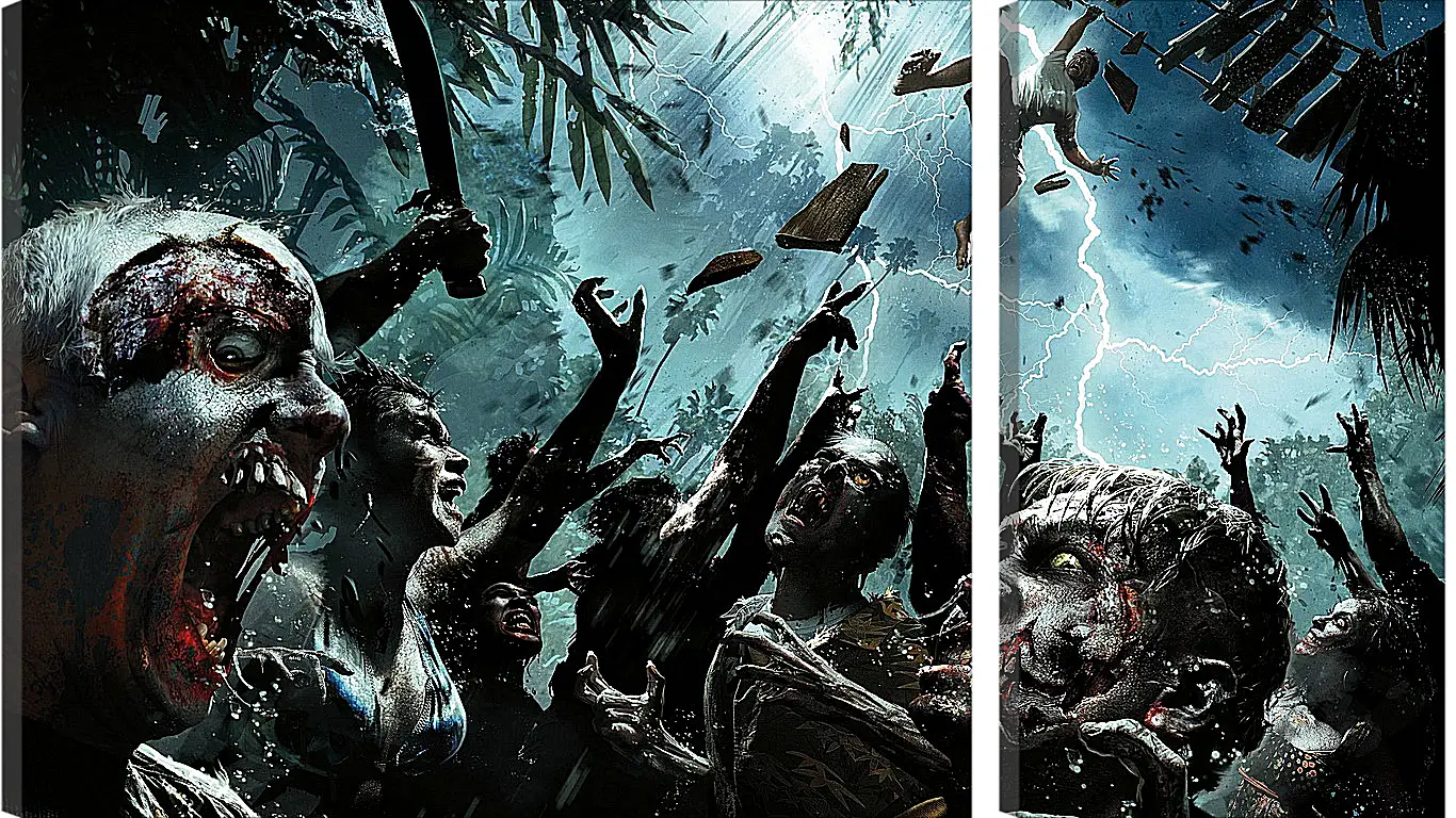 Модульная картина - Dead Island: Riptide
