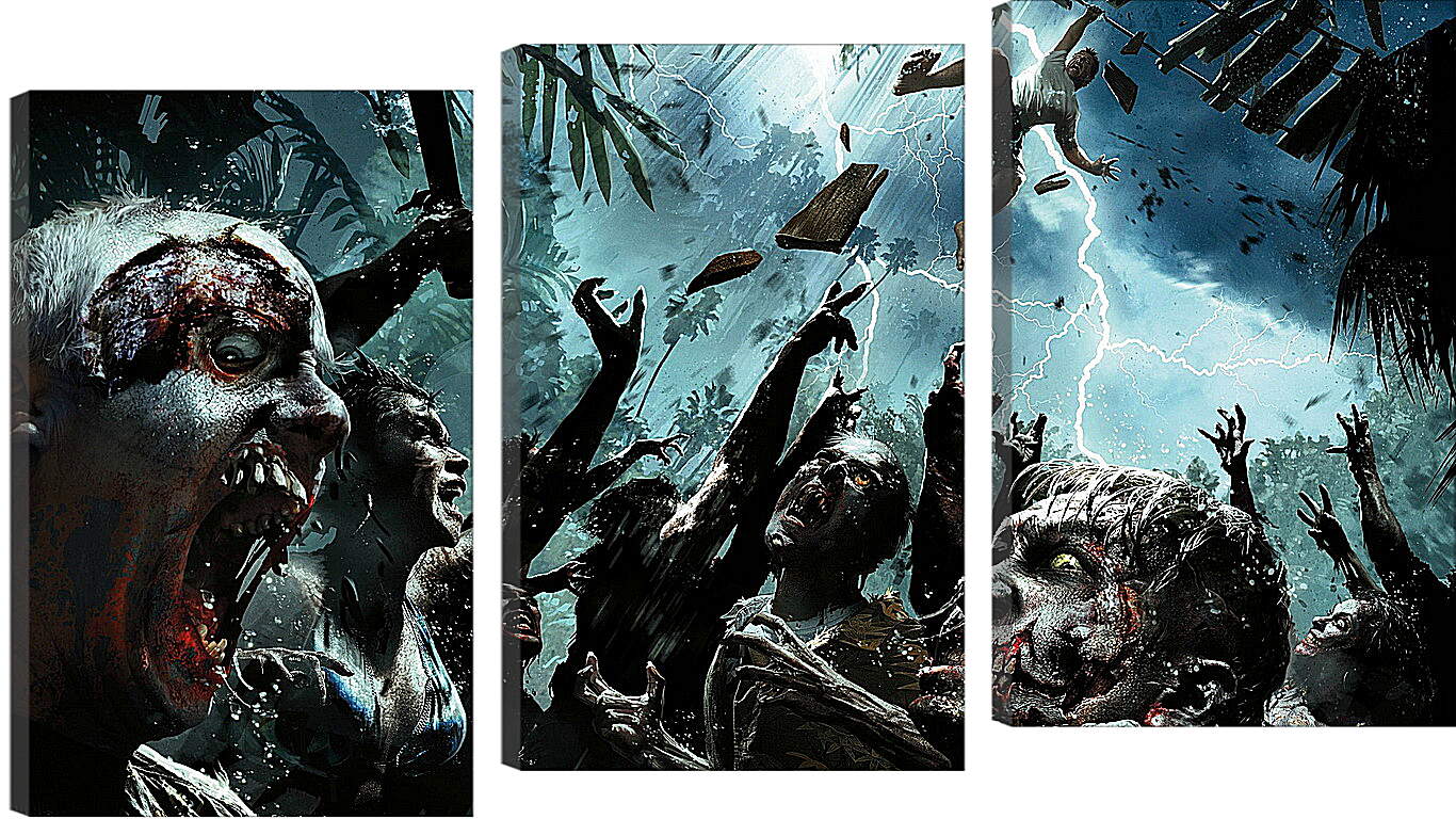Модульная картина - Dead Island: Riptide
