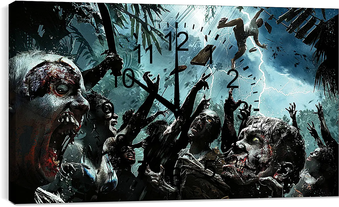 Часы картина - Dead Island: Riptide
