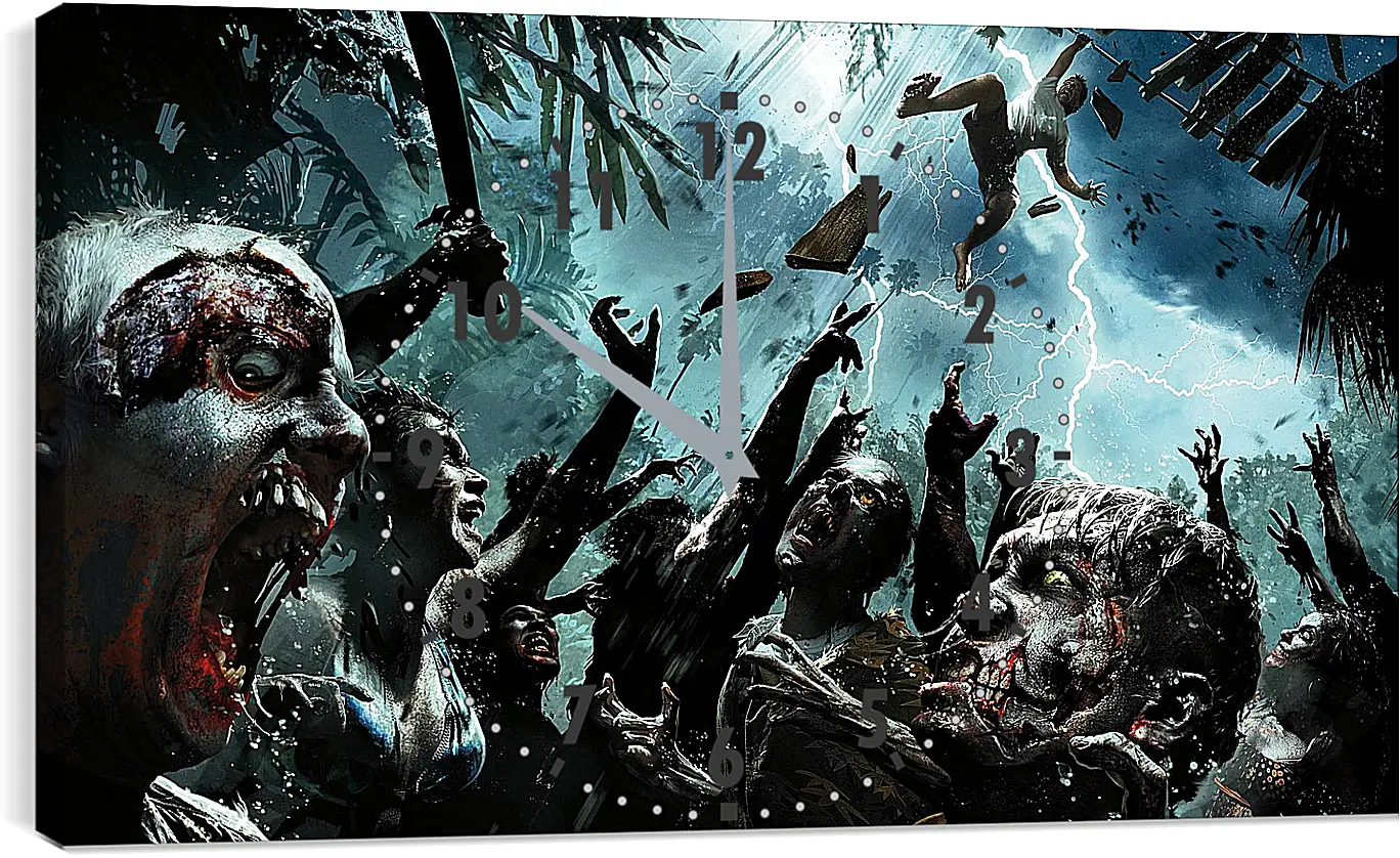 Часы картина - Dead Island: Riptide
