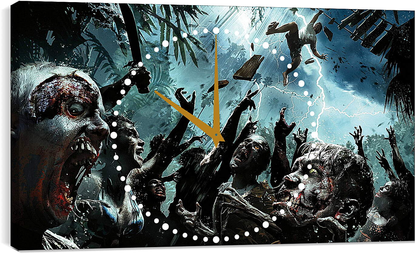 Часы картина - Dead Island: Riptide
