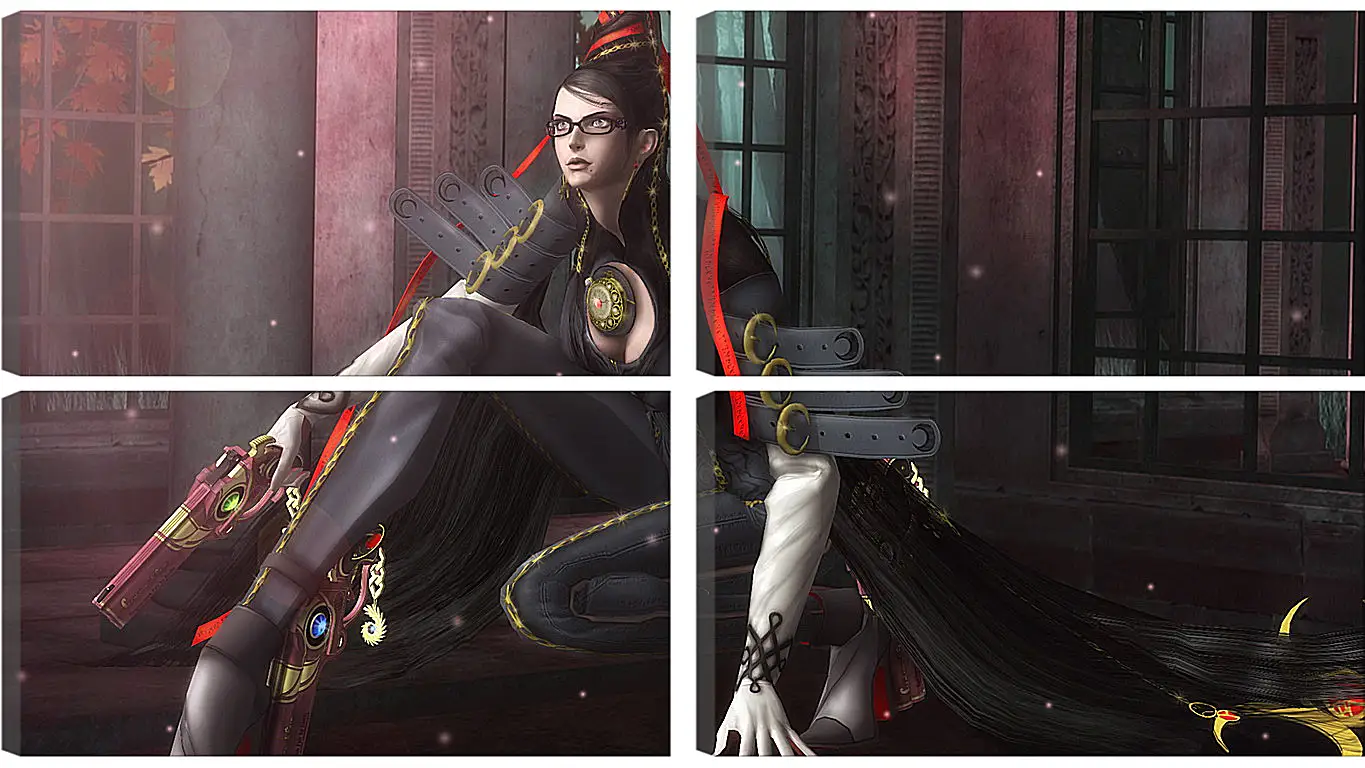 Модульная картина - Bayonetta
