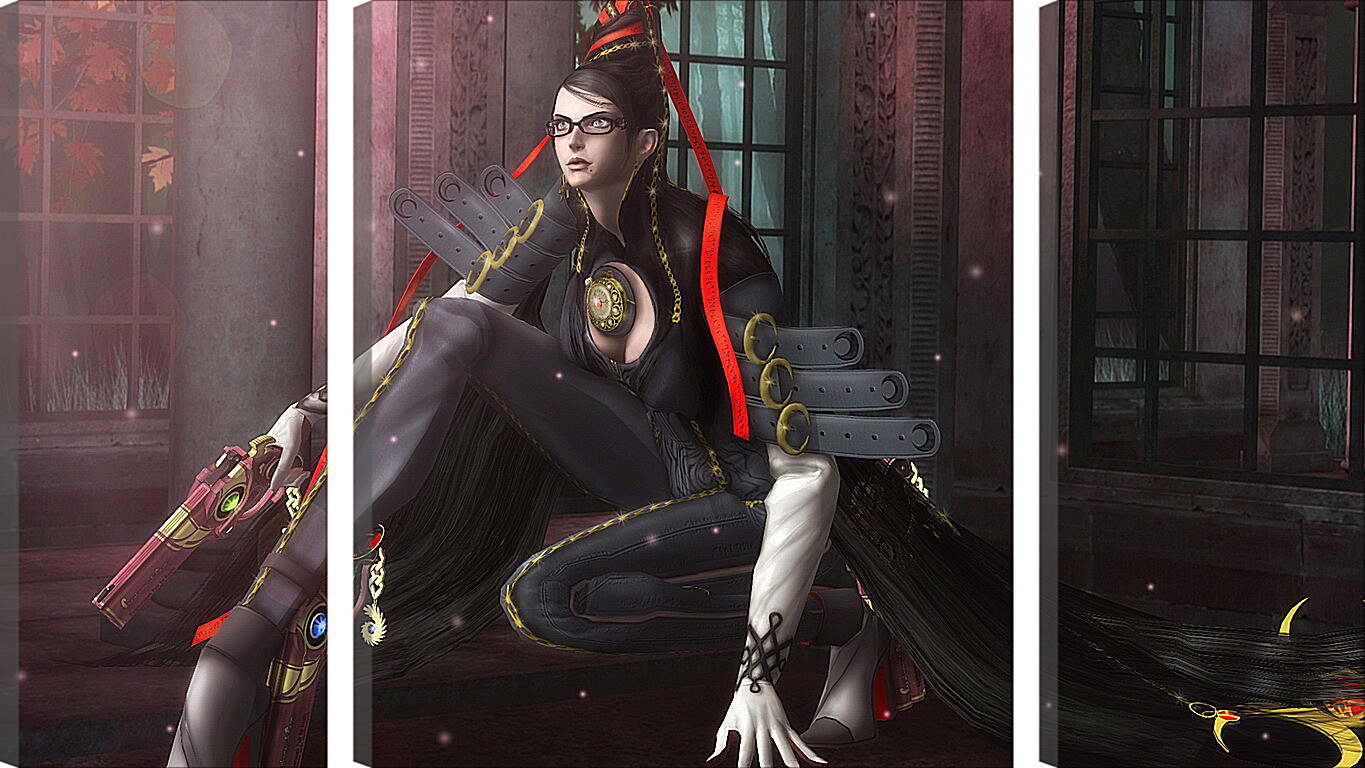 Модульная картина - Bayonetta
