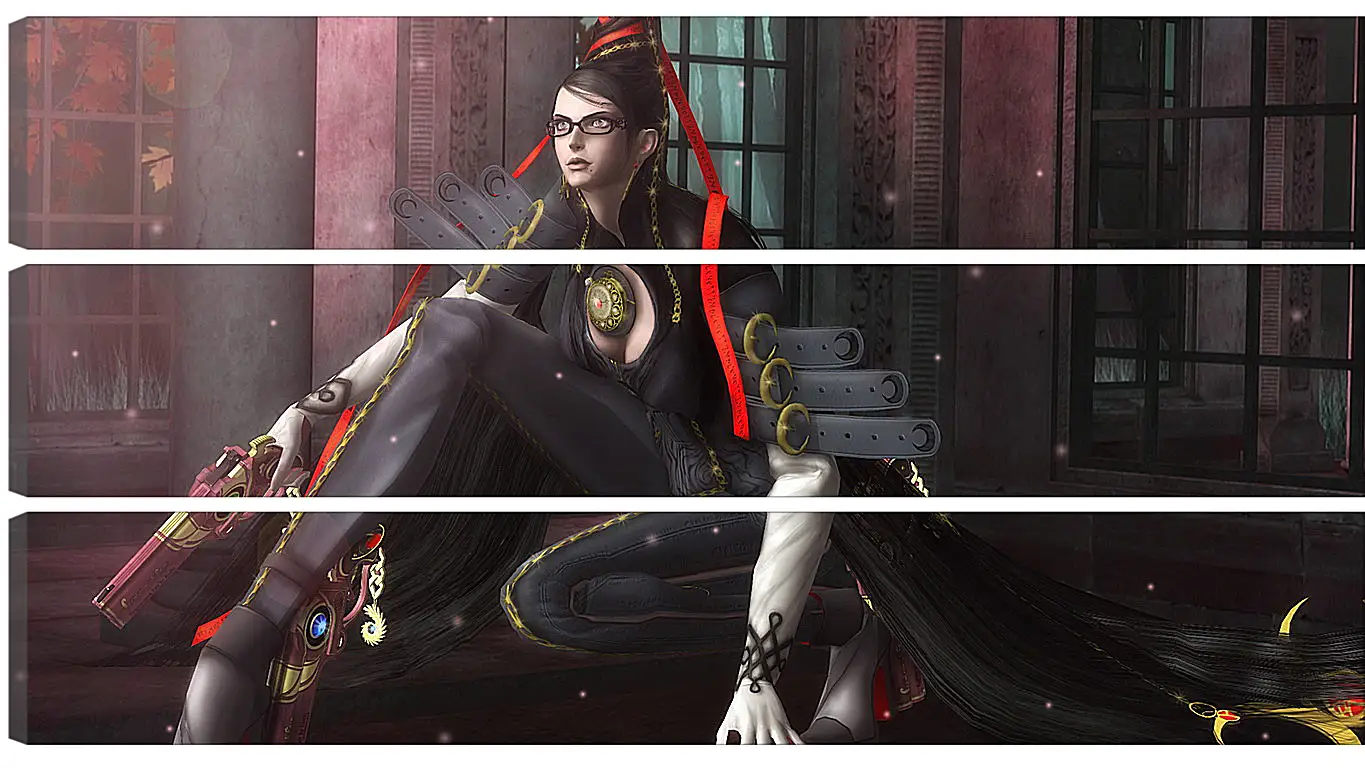 Модульная картина - Bayonetta
