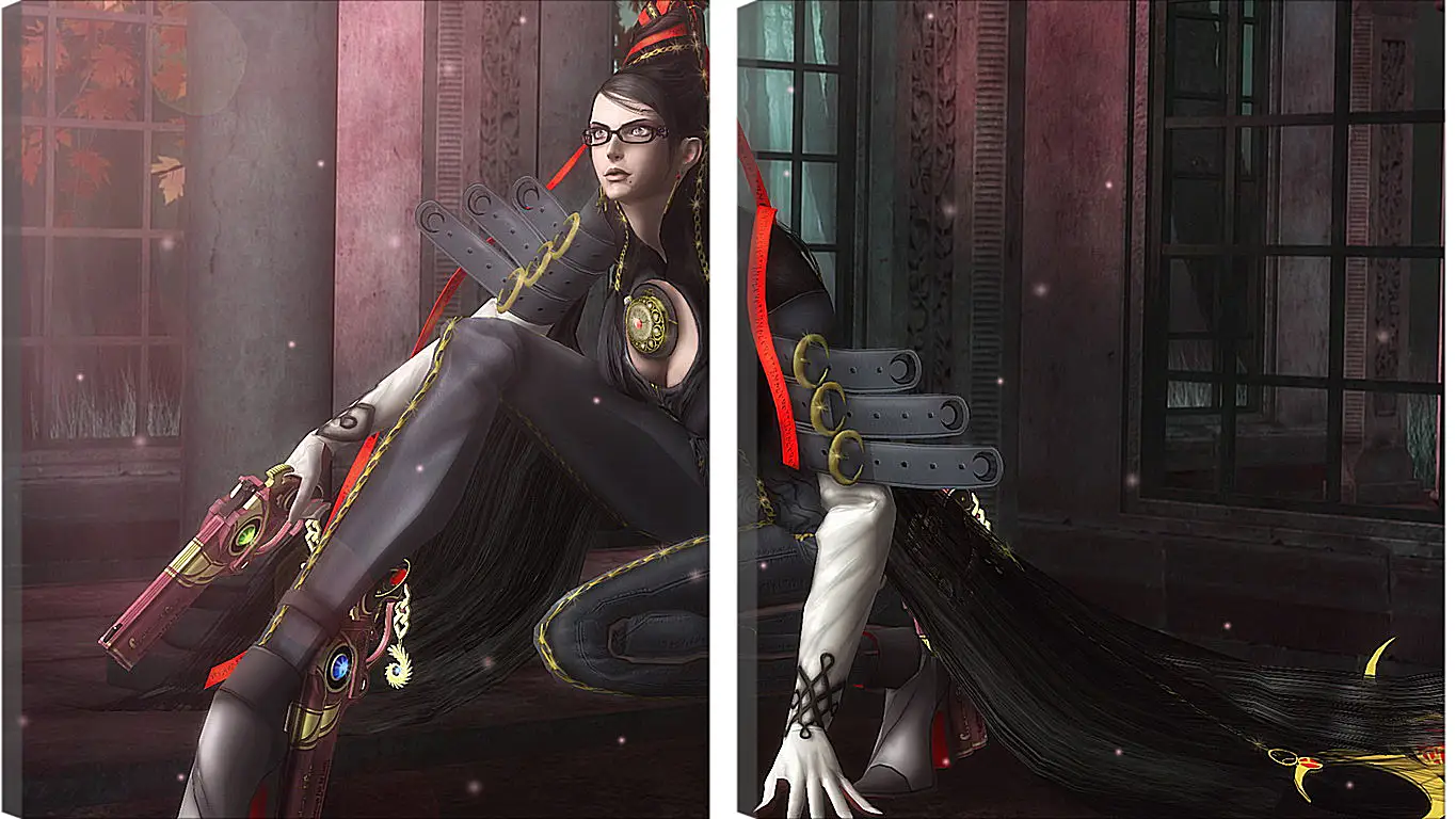 Модульная картина - Bayonetta
