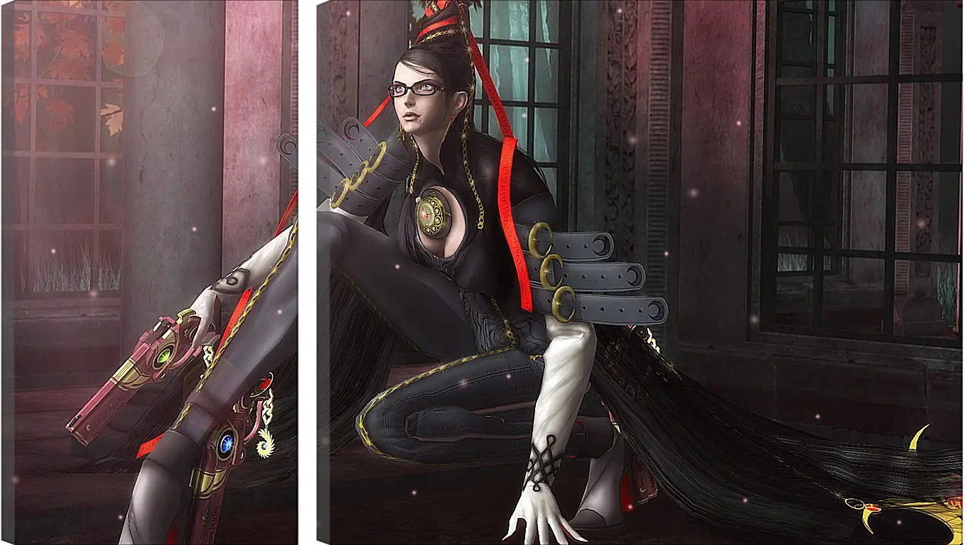 Модульная картина - Bayonetta
