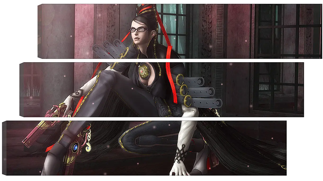 Модульная картина - Bayonetta
