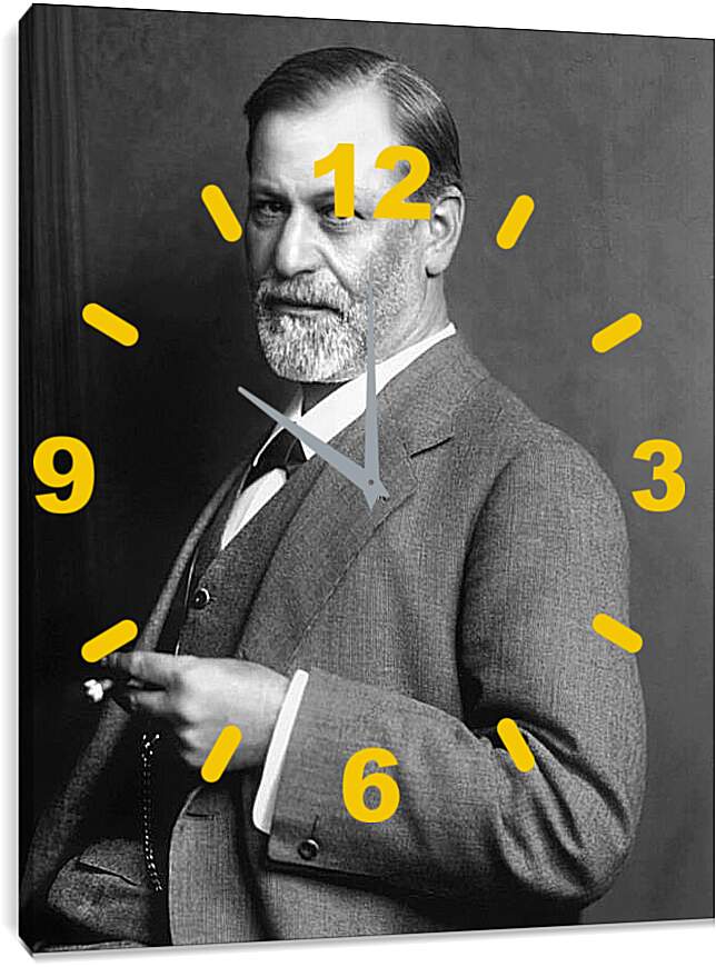 Часы картина - Зигмунд Фрейд