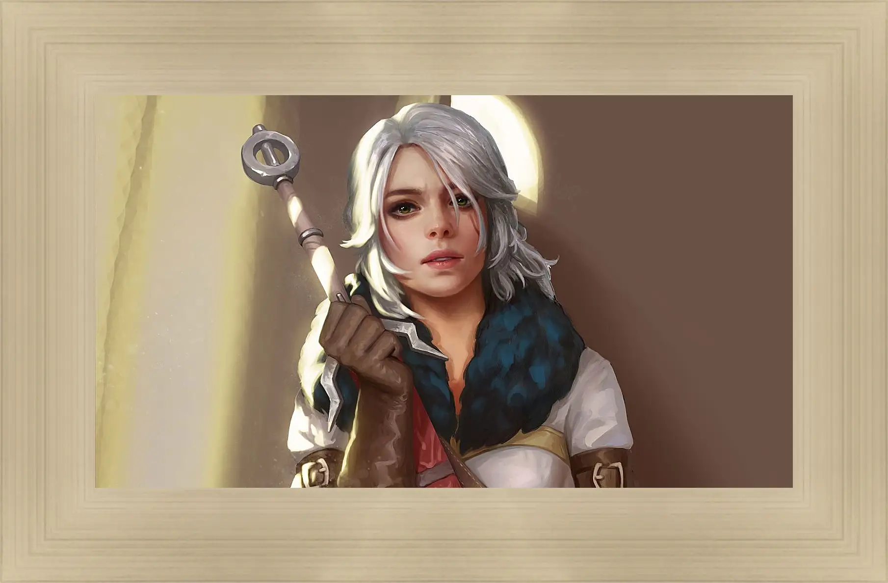 Картина в раме - The Witcher (Ведьмак), Цирилла Ласточка (Zirael)