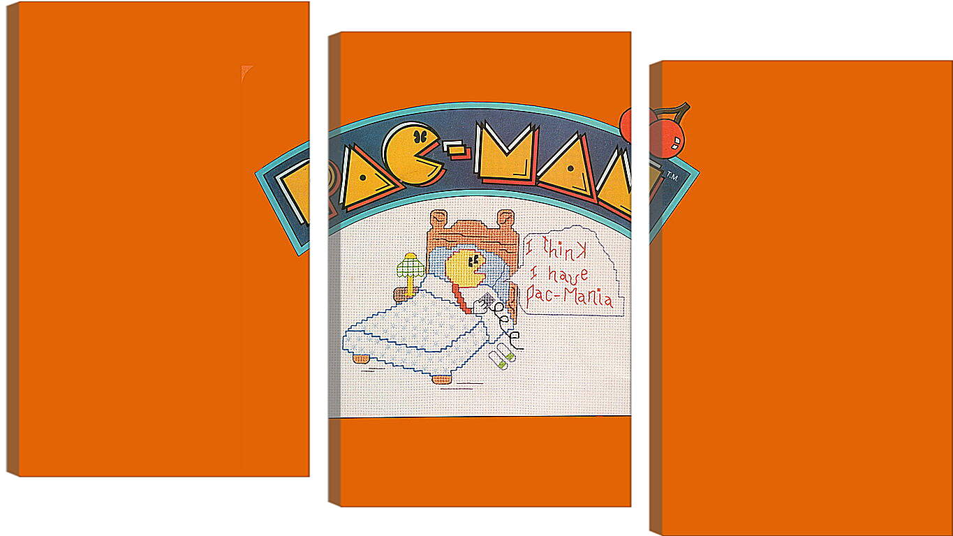 Модульная картина - Pac-Man
