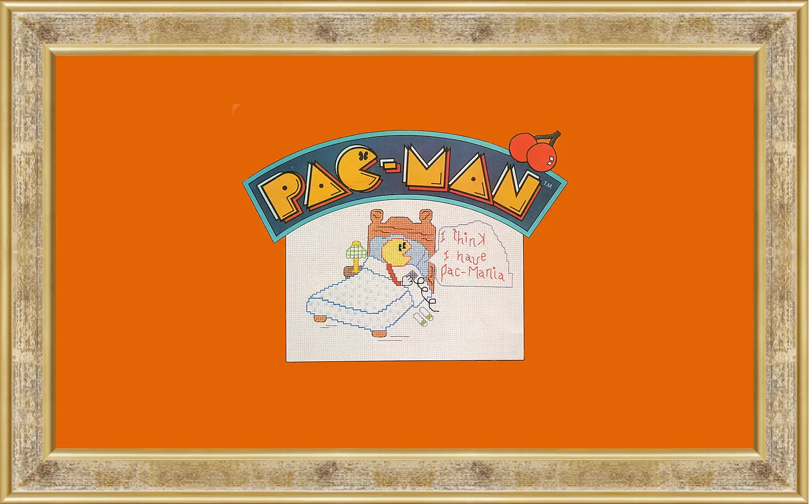 Картина в раме - Pac-Man
