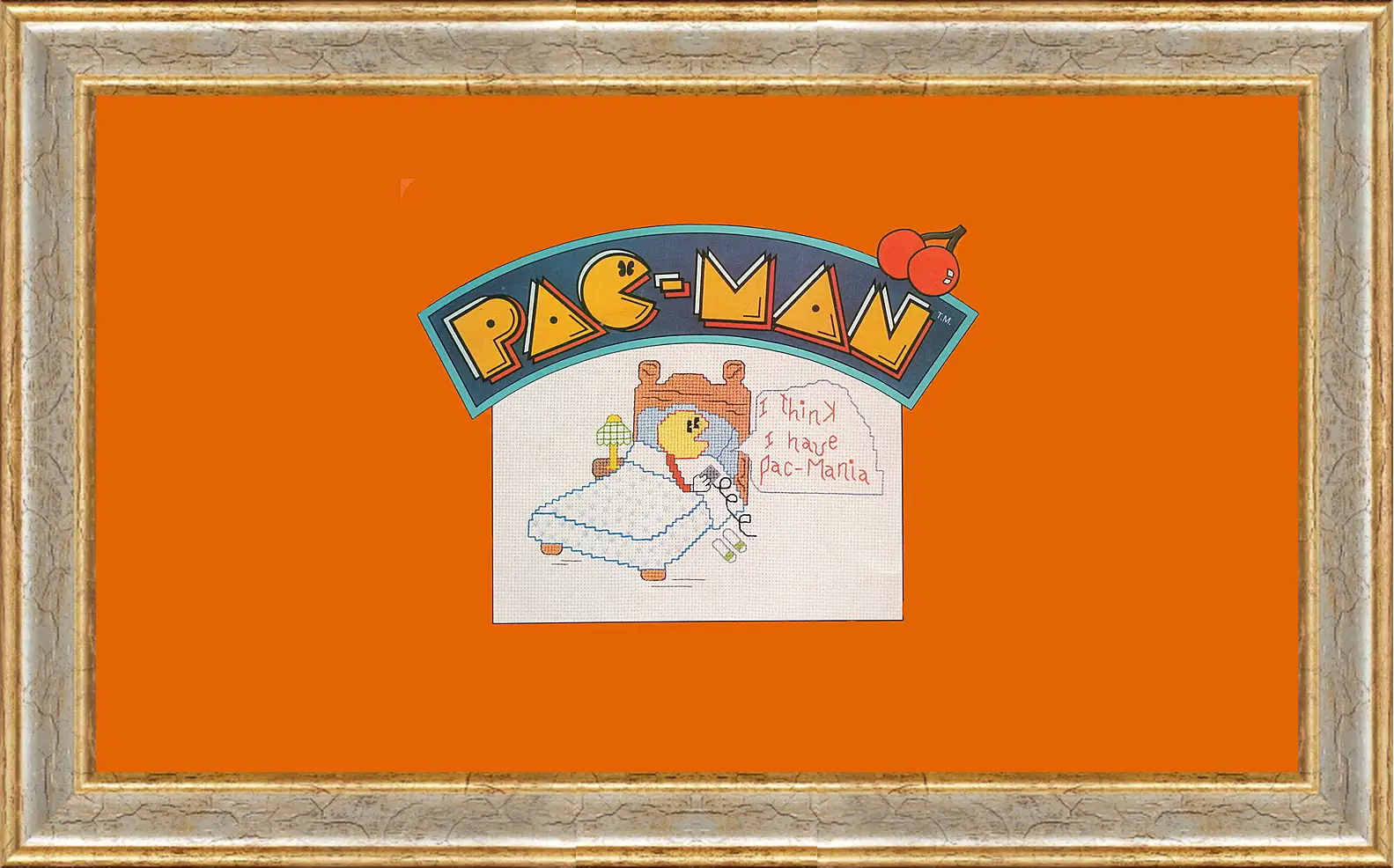 Картина в раме - Pac-Man
