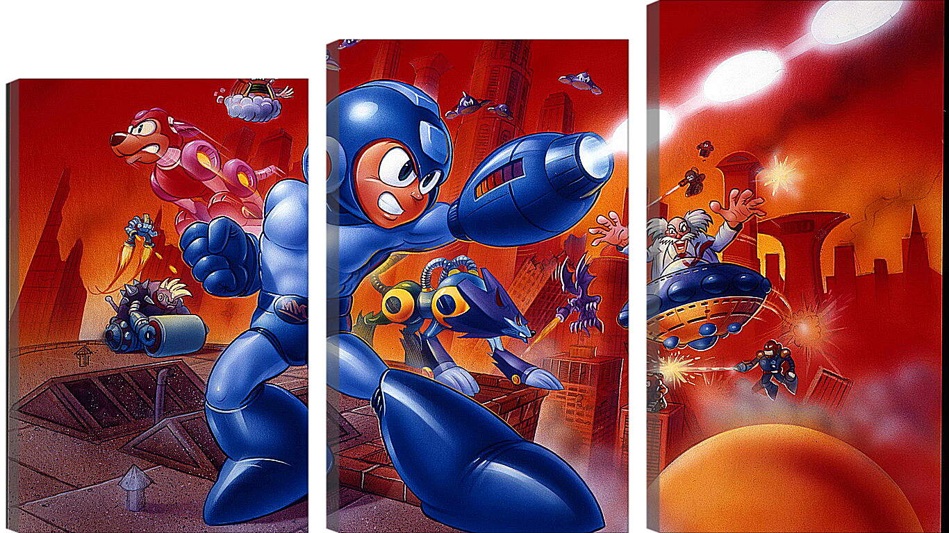 Модульная картина - Mega Man 7

