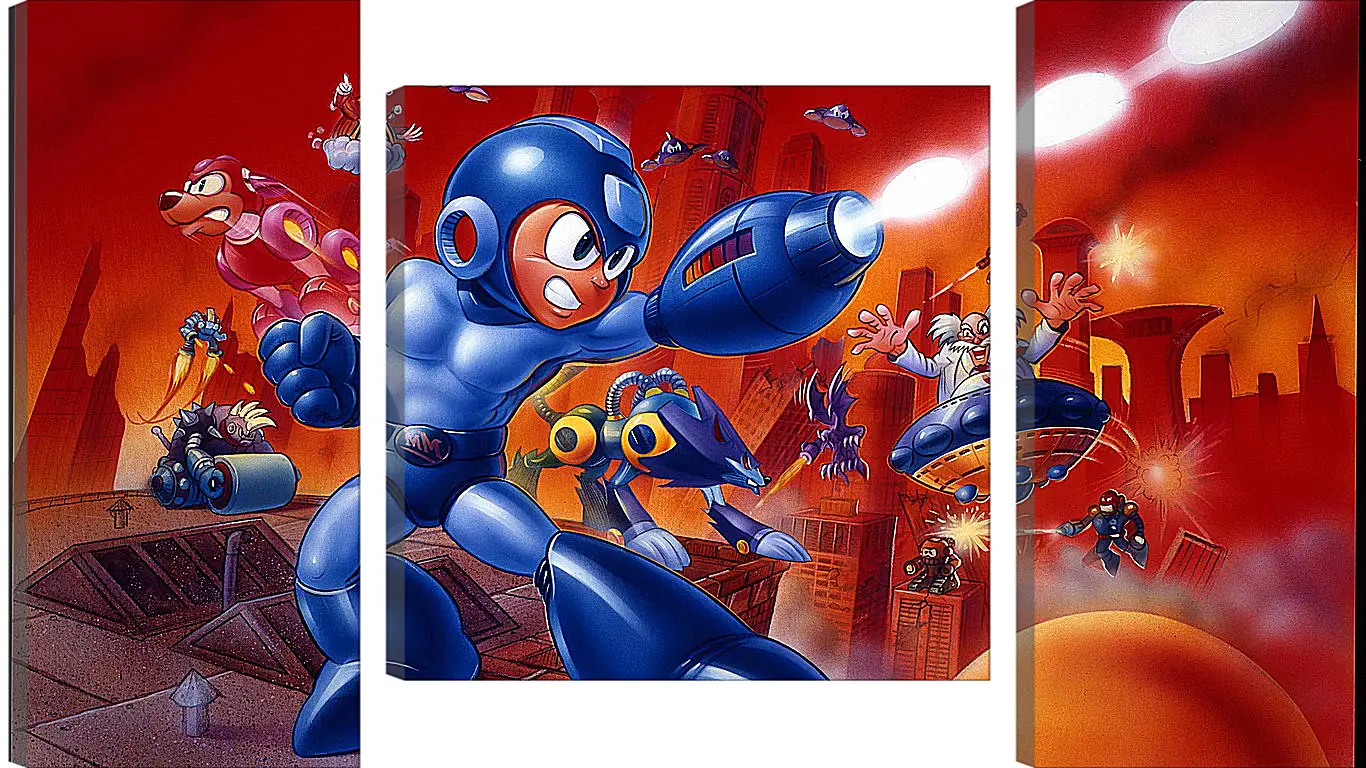 Модульная картина - Mega Man 7
