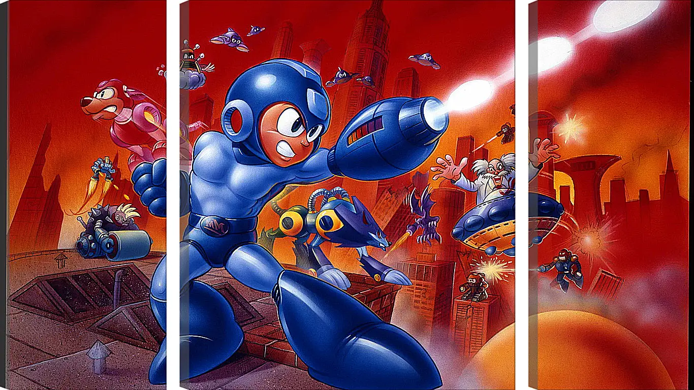 Модульная картина - Mega Man 7
