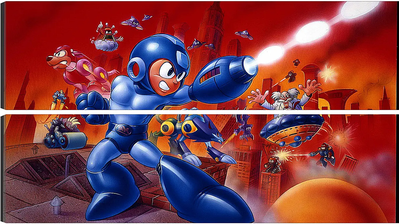 Модульная картина - Mega Man 7
