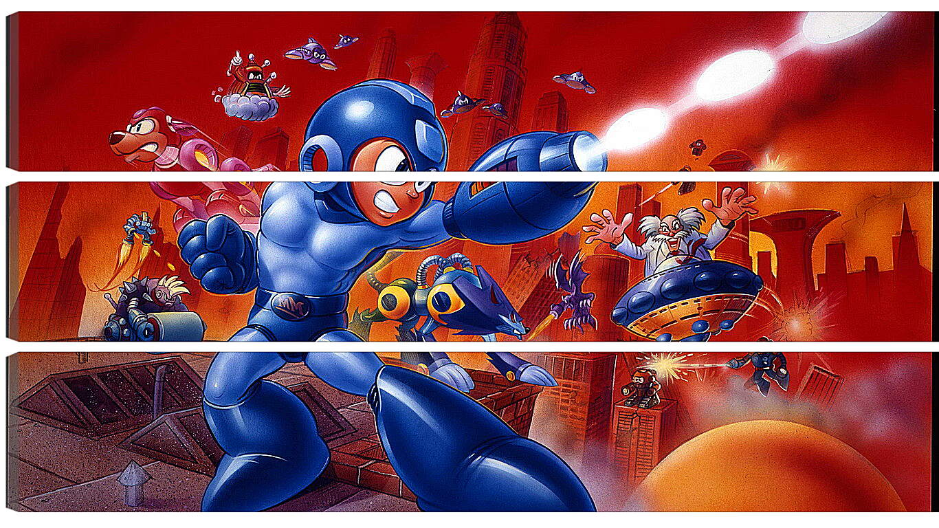 Модульная картина - Mega Man 7
