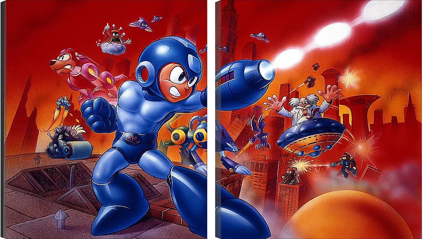 Модульная картина - Mega Man 7
