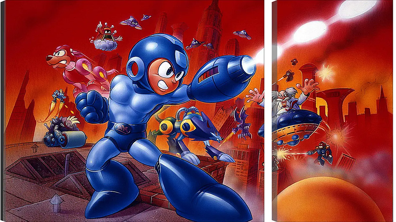 Модульная картина - Mega Man 7
