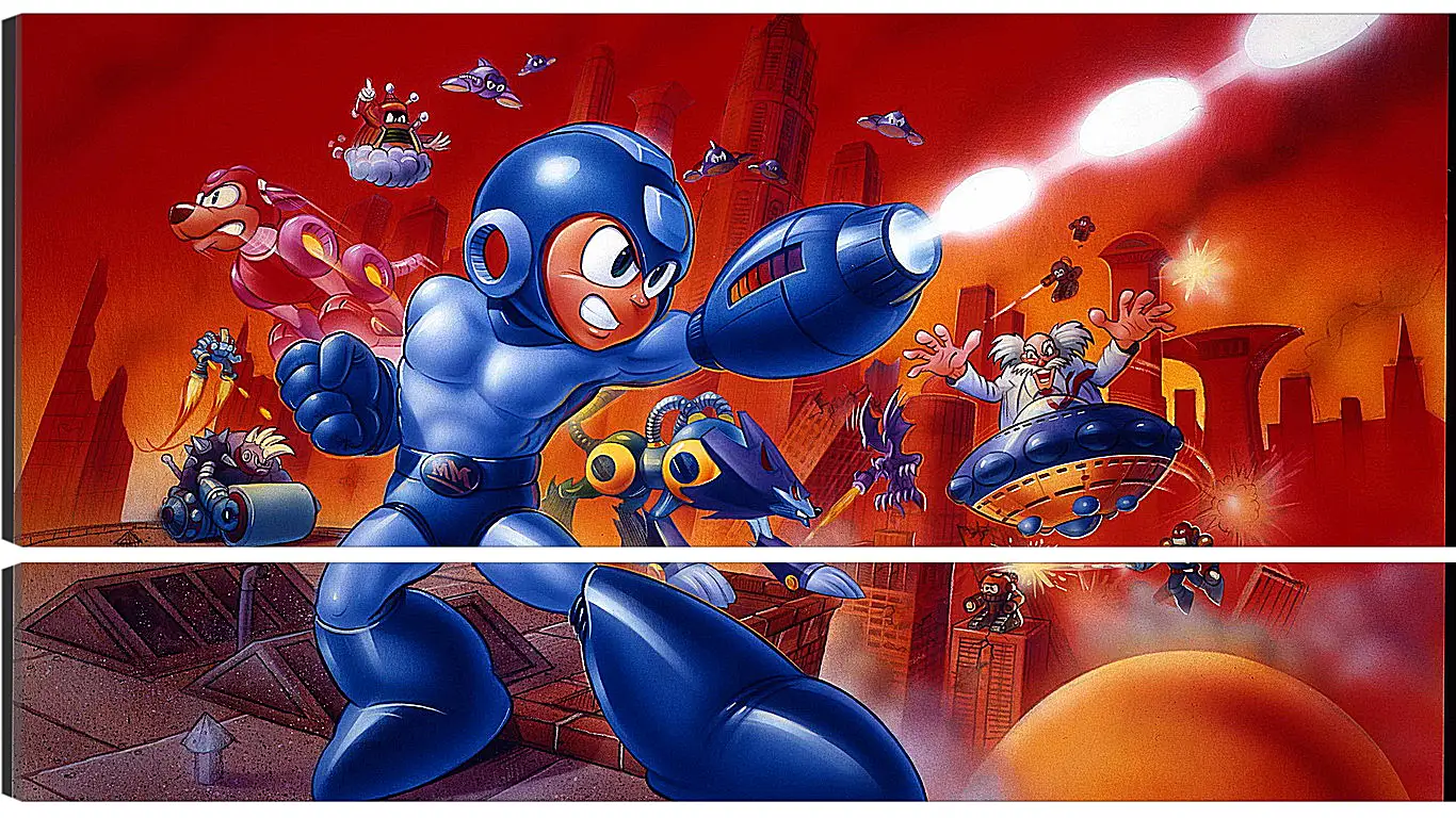 Модульная картина - Mega Man 7
