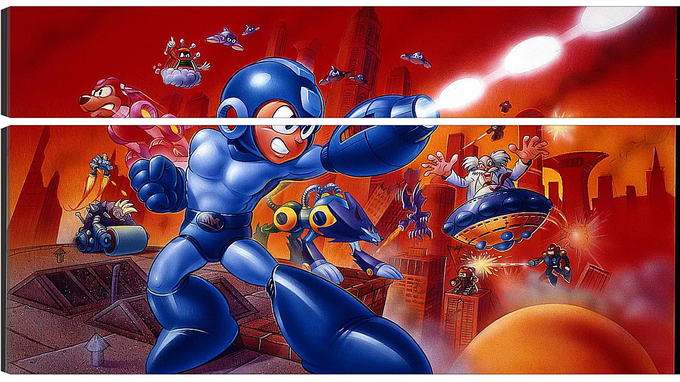 Модульная картина - Mega Man 7
