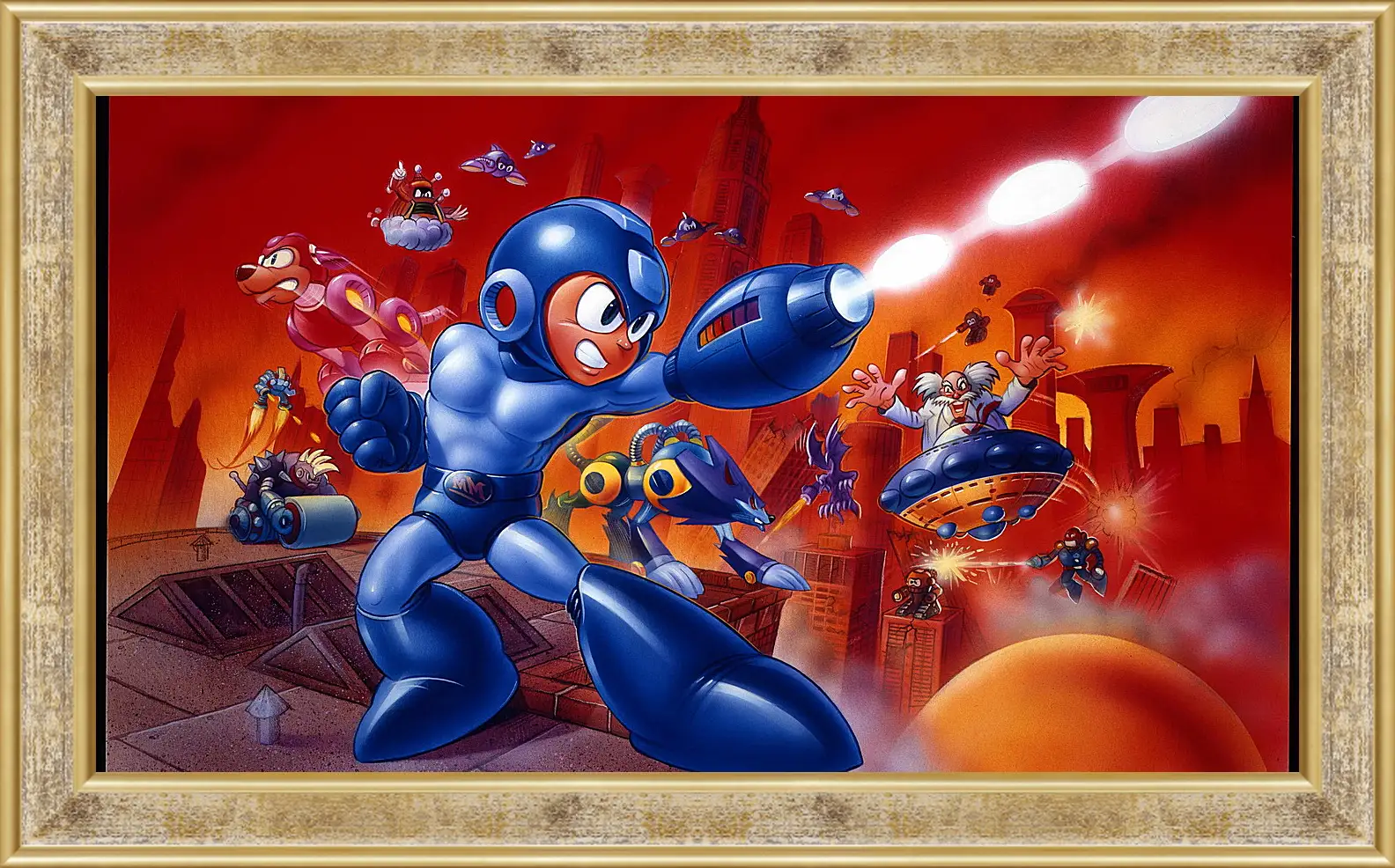 Картина в раме - Mega Man 7
