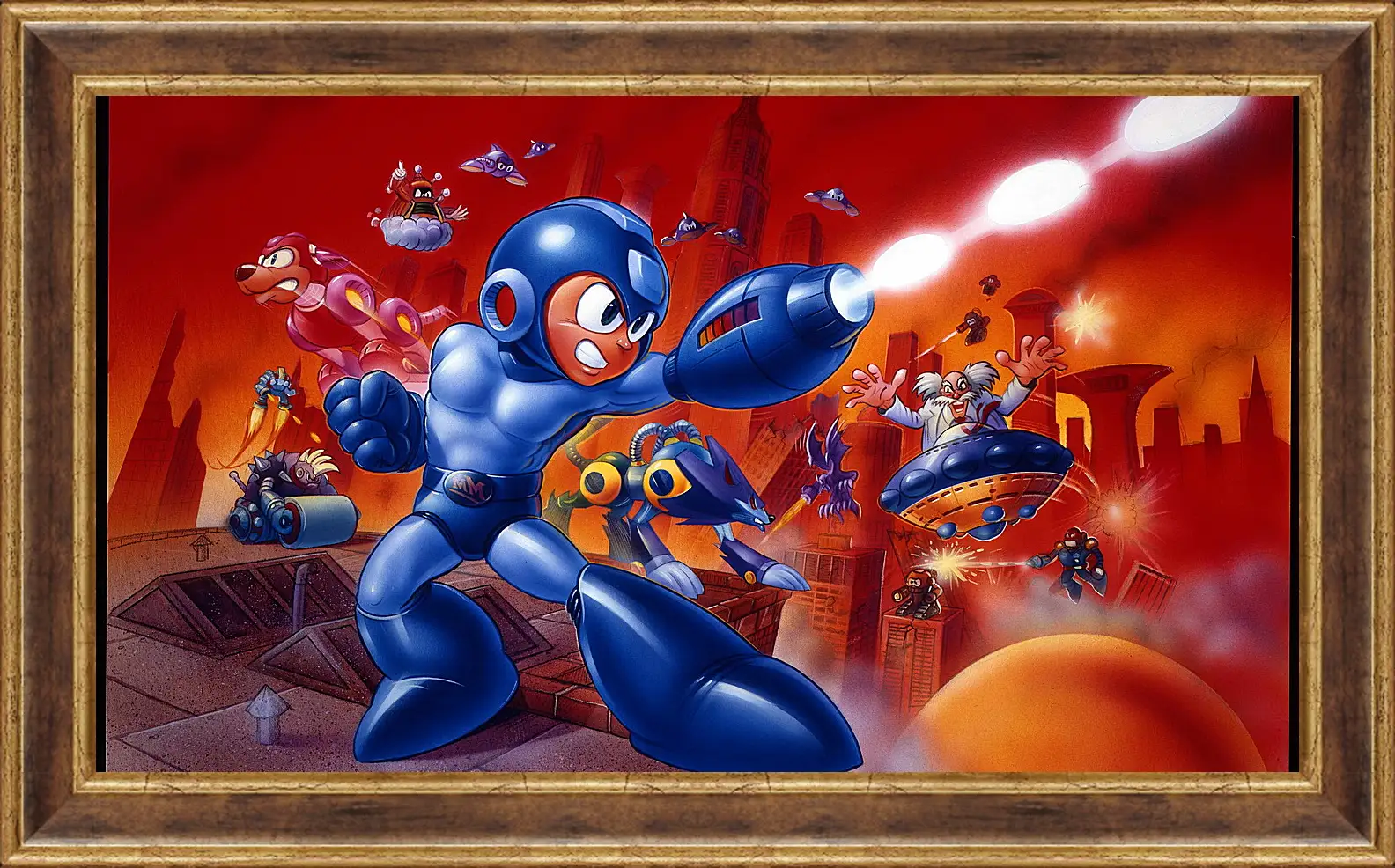 Картина в раме - Mega Man 7
