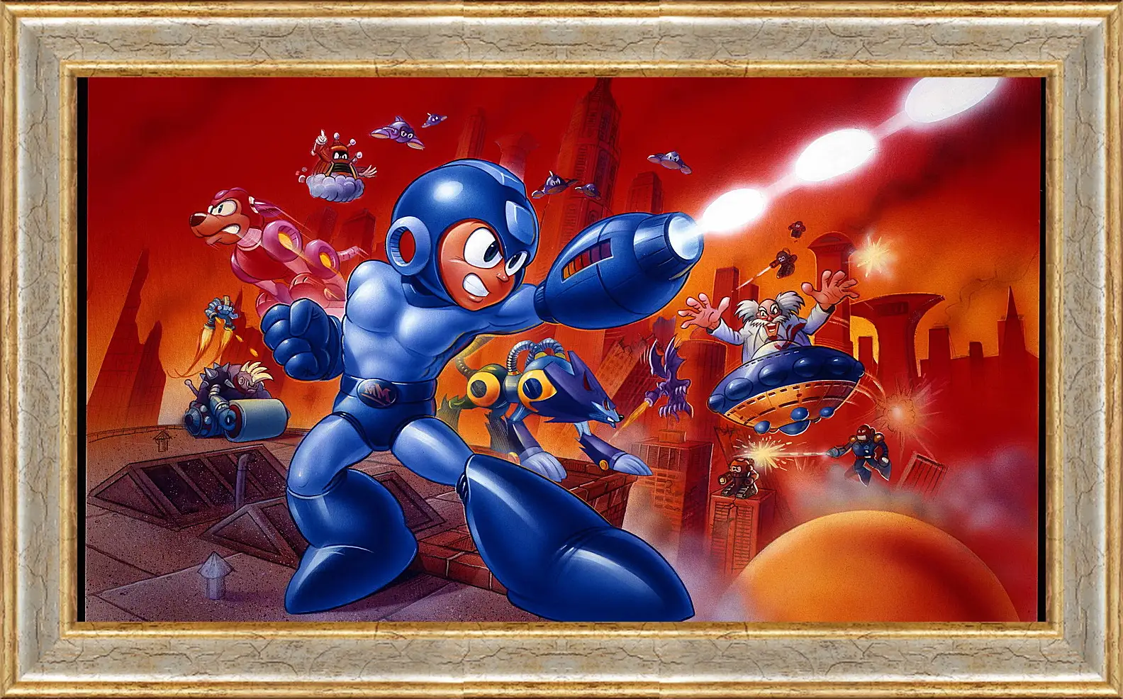 Картина в раме - Mega Man 7
