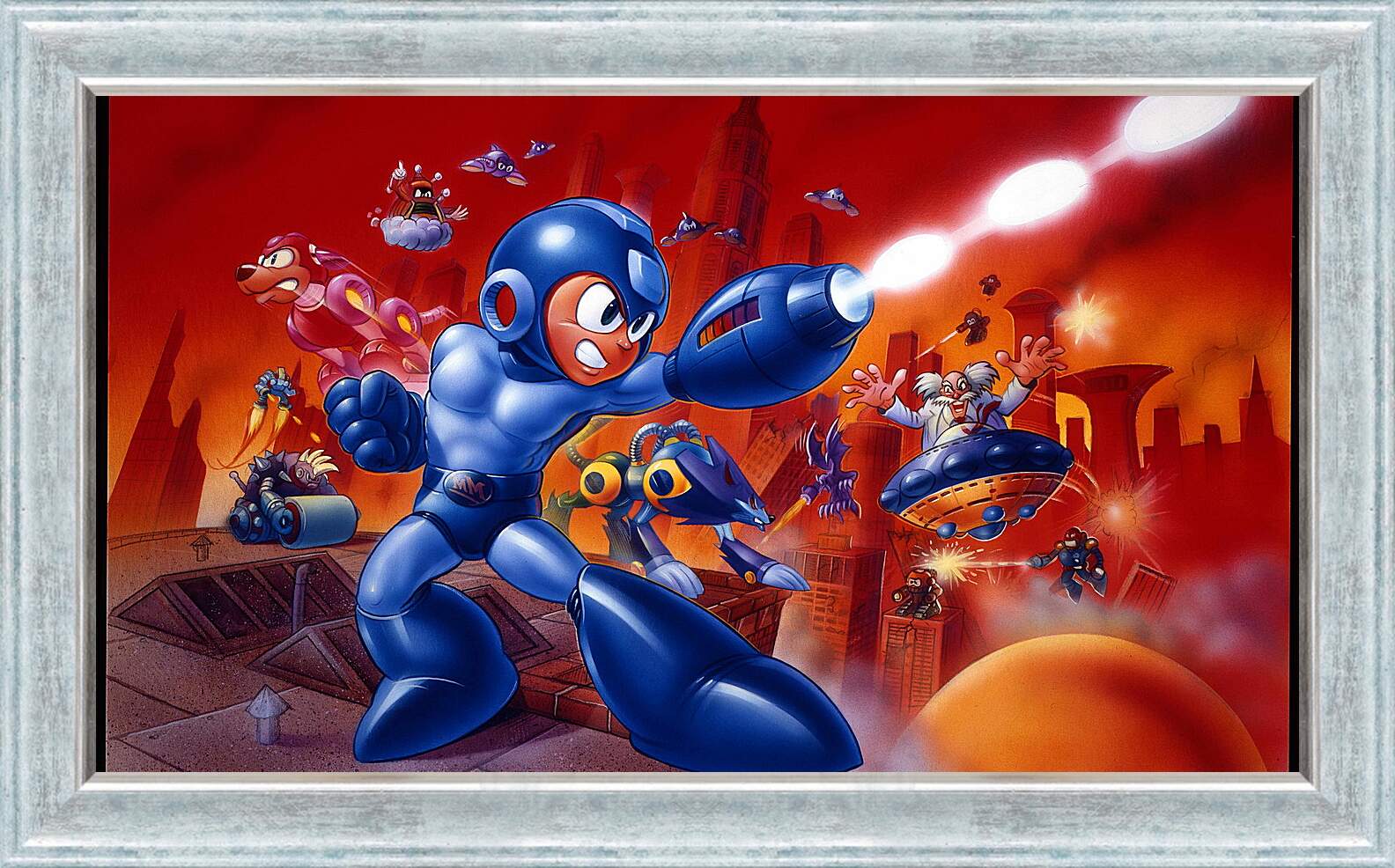 Картина в раме - Mega Man 7
