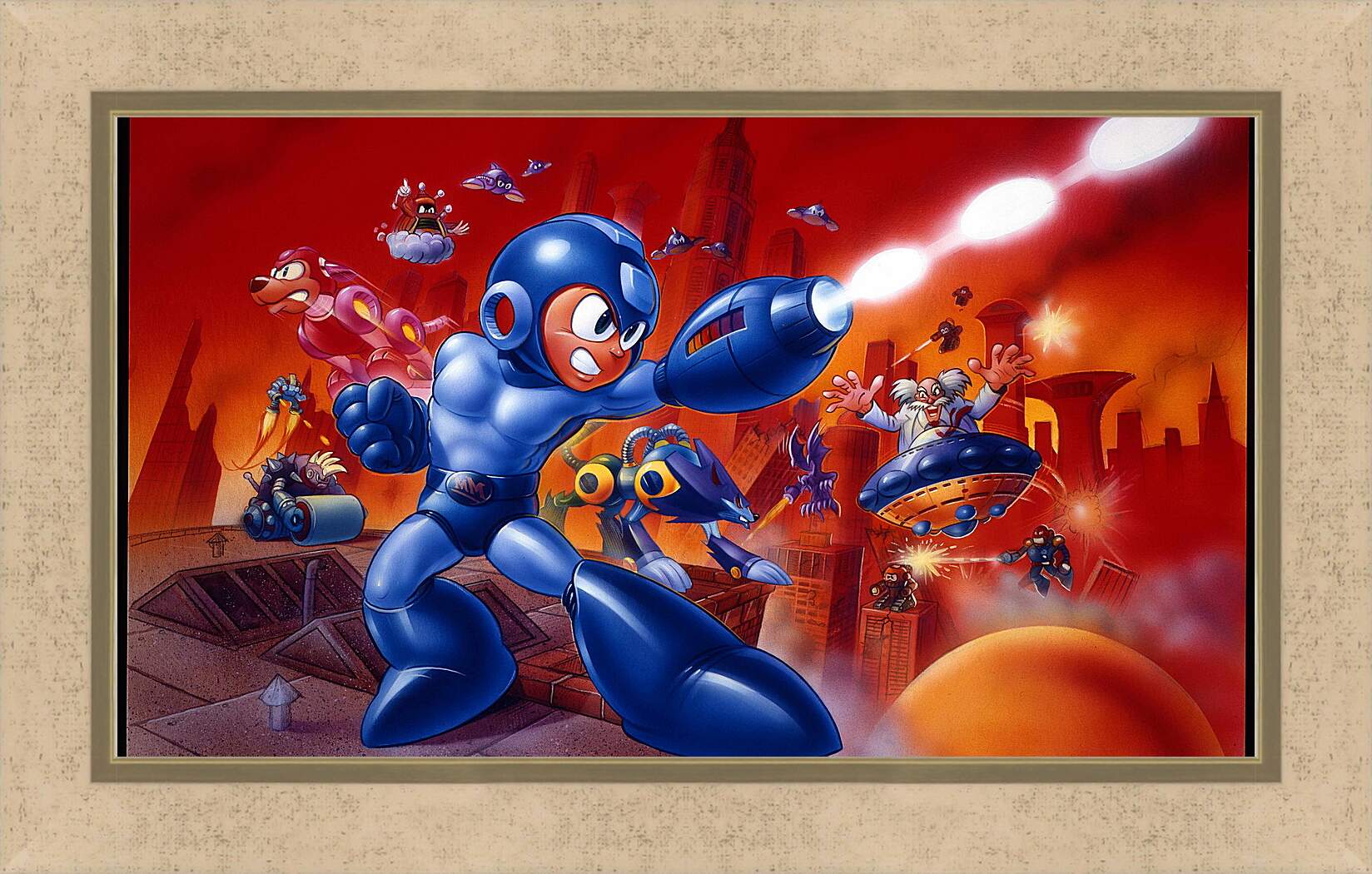 Картина в раме - Mega Man 7
