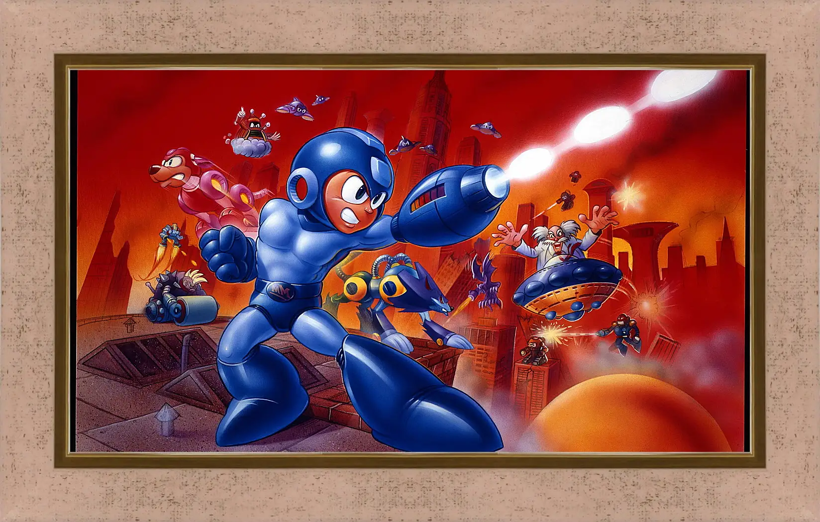 Картина в раме - Mega Man 7
