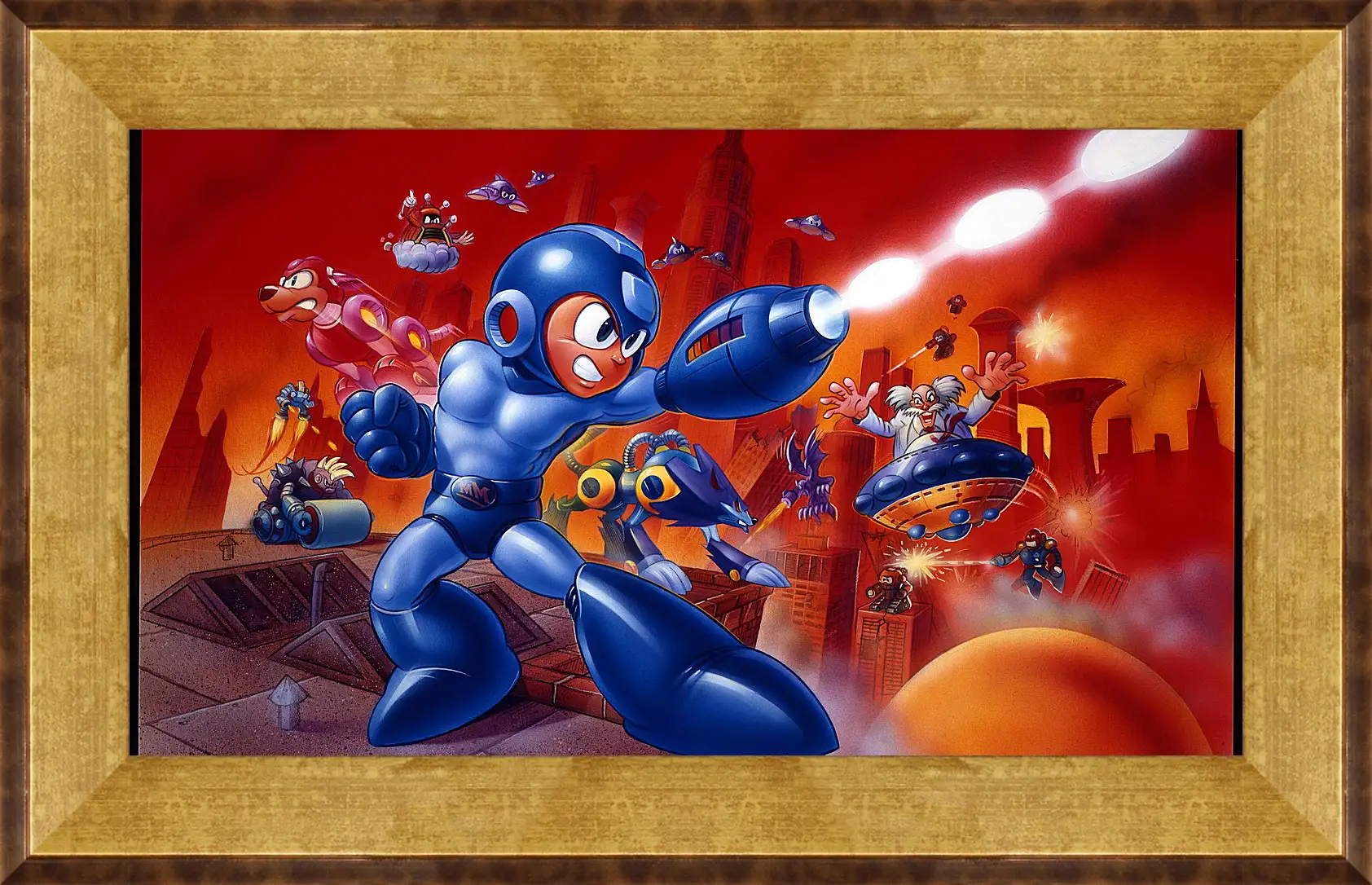 Картина в раме - Mega Man 7
