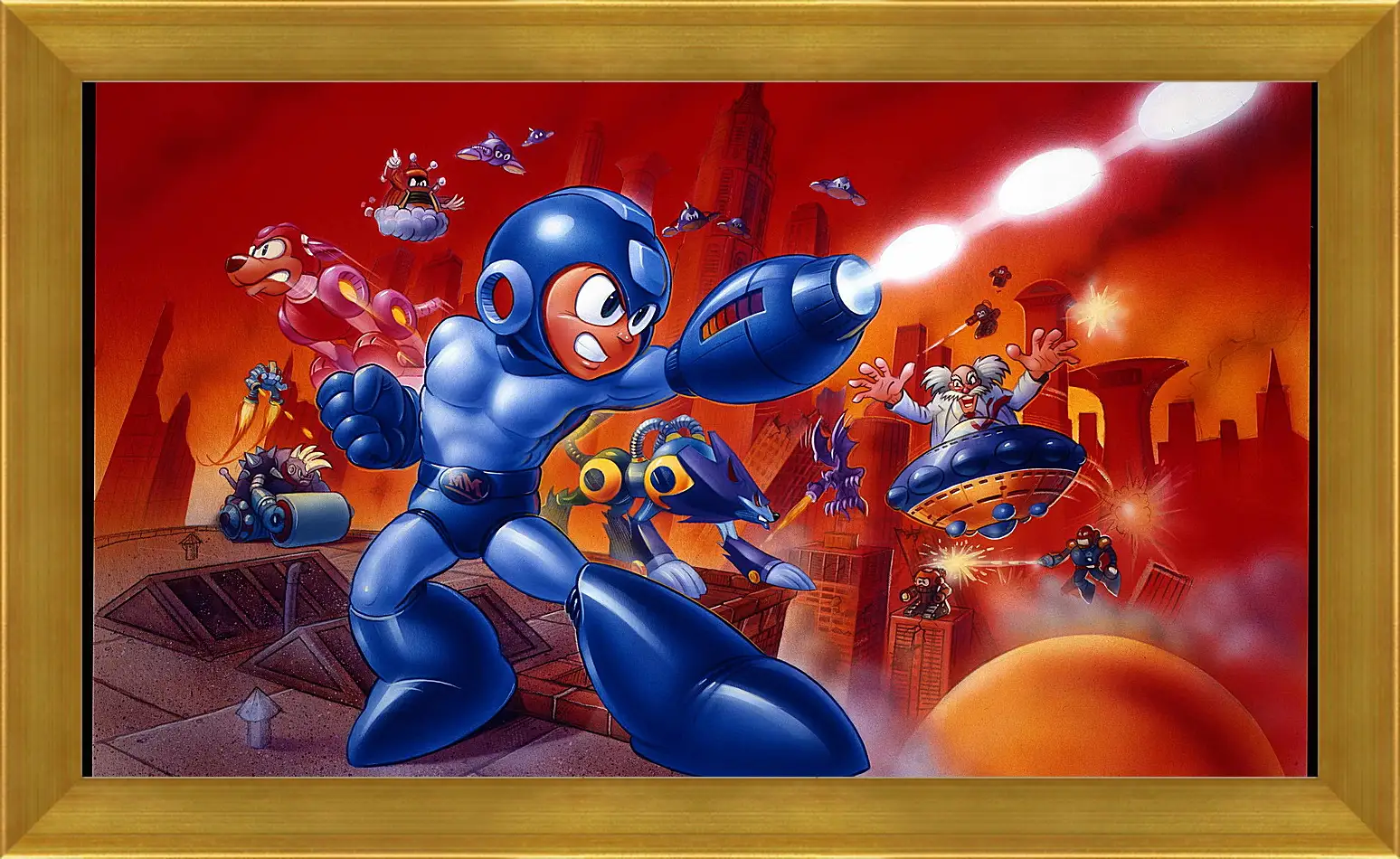 Картина в раме - Mega Man 7
