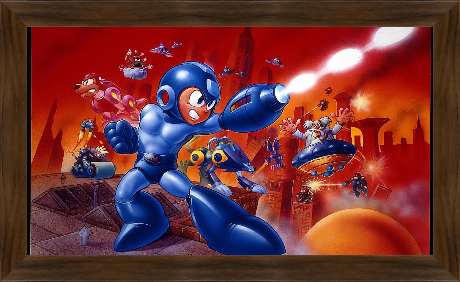 Картина в раме - Mega Man 7
