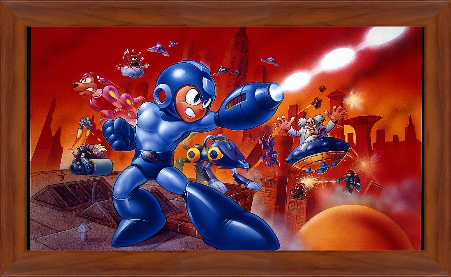 Картина в раме - Mega Man 7
