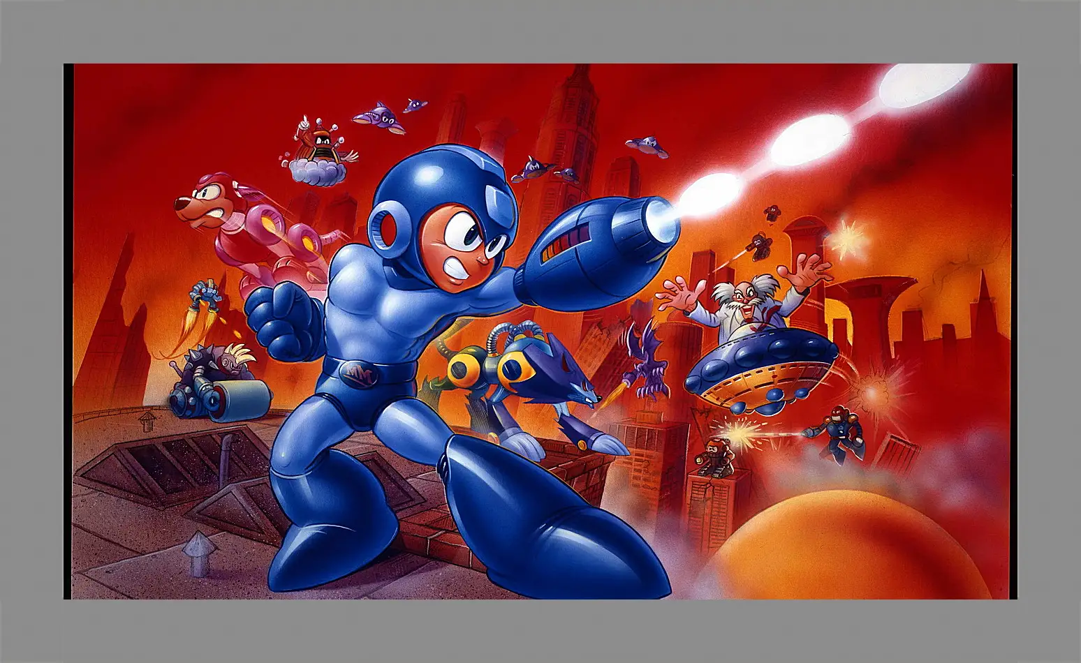 Картина в раме - Mega Man 7
