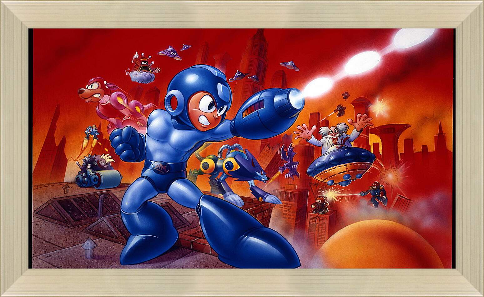 Картина в раме - Mega Man 7
