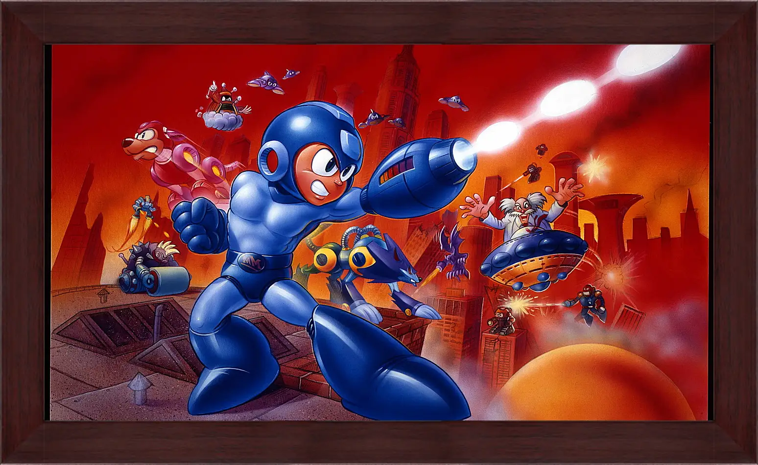 Картина в раме - Mega Man 7
