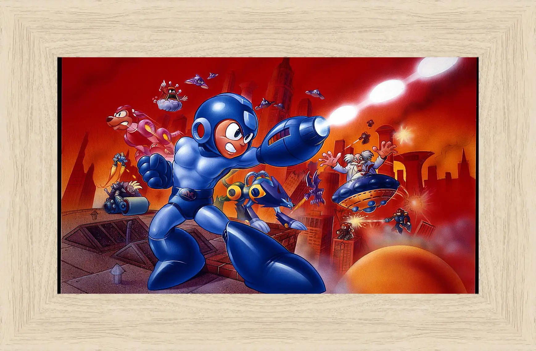 Картина в раме - Mega Man 7
