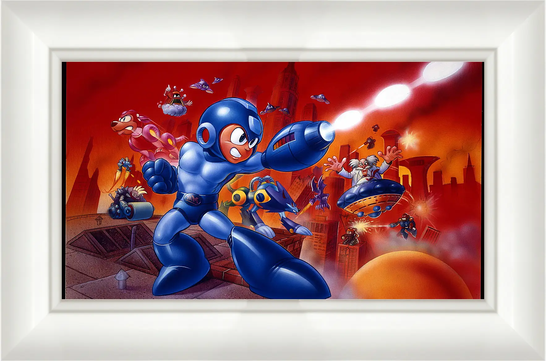 Картина в раме - Mega Man 7
