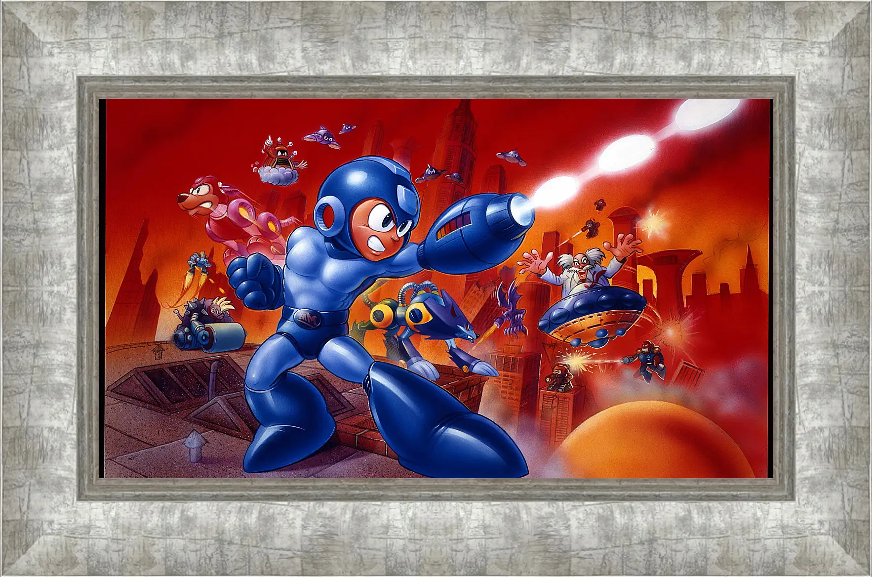 Картина в раме - Mega Man 7
