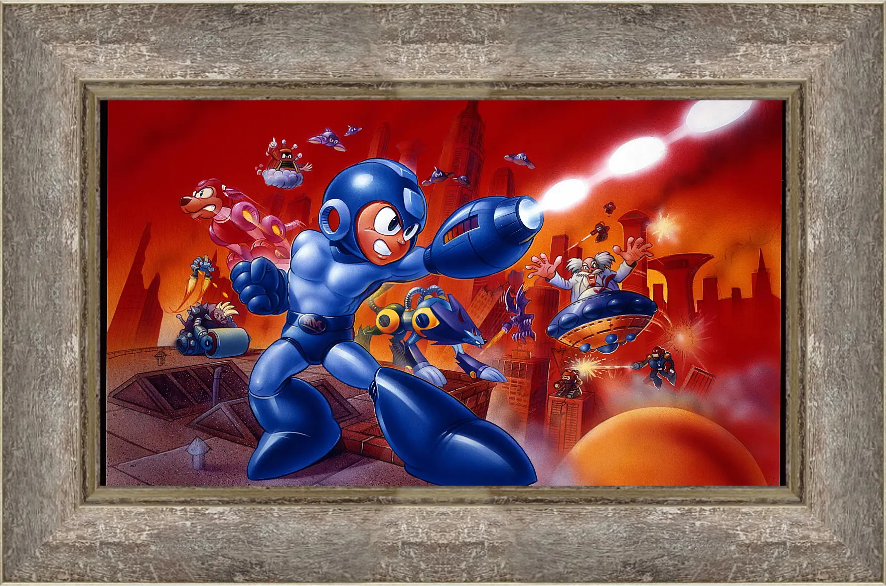 Картина в раме - Mega Man 7
