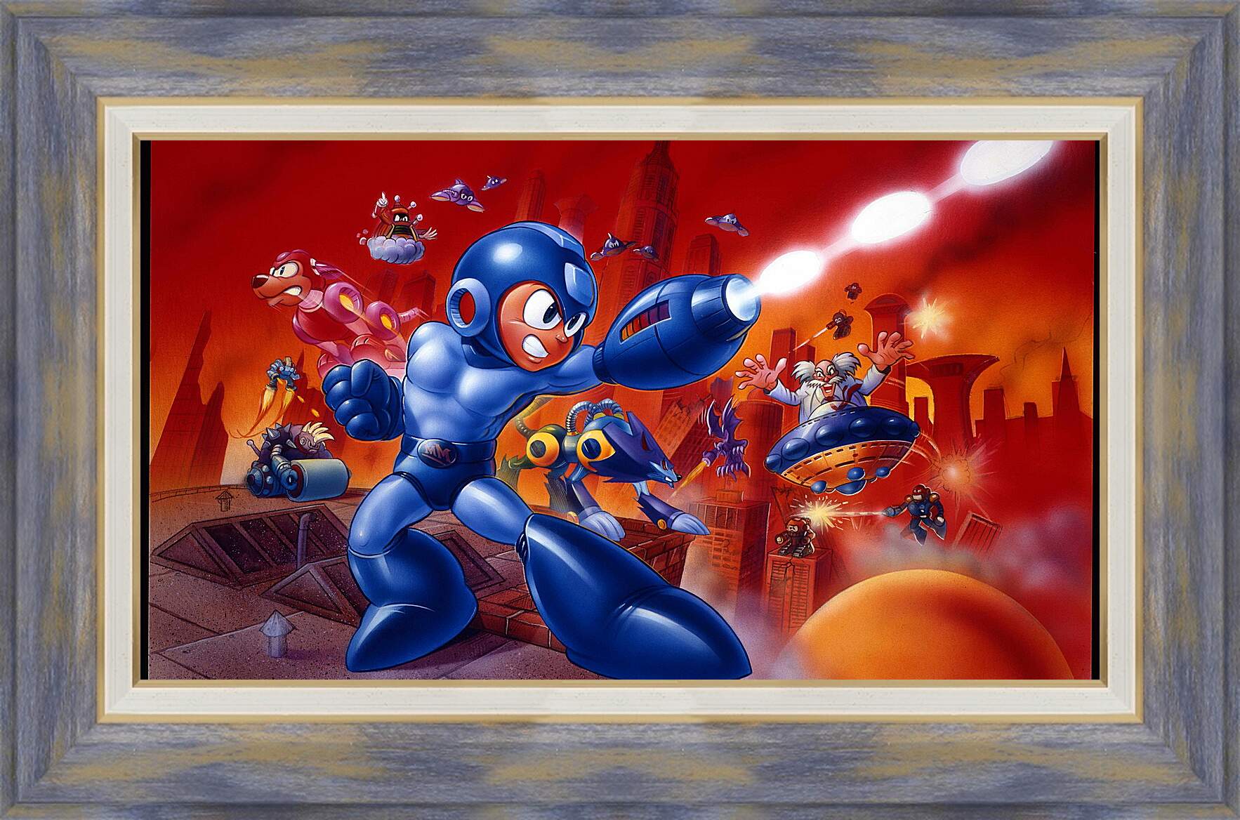 Картина в раме - Mega Man 7
