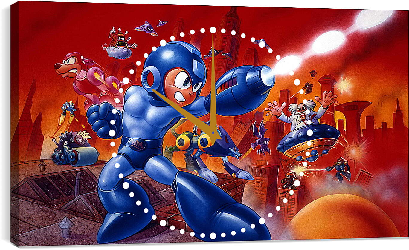 Часы картина - Mega Man 7
