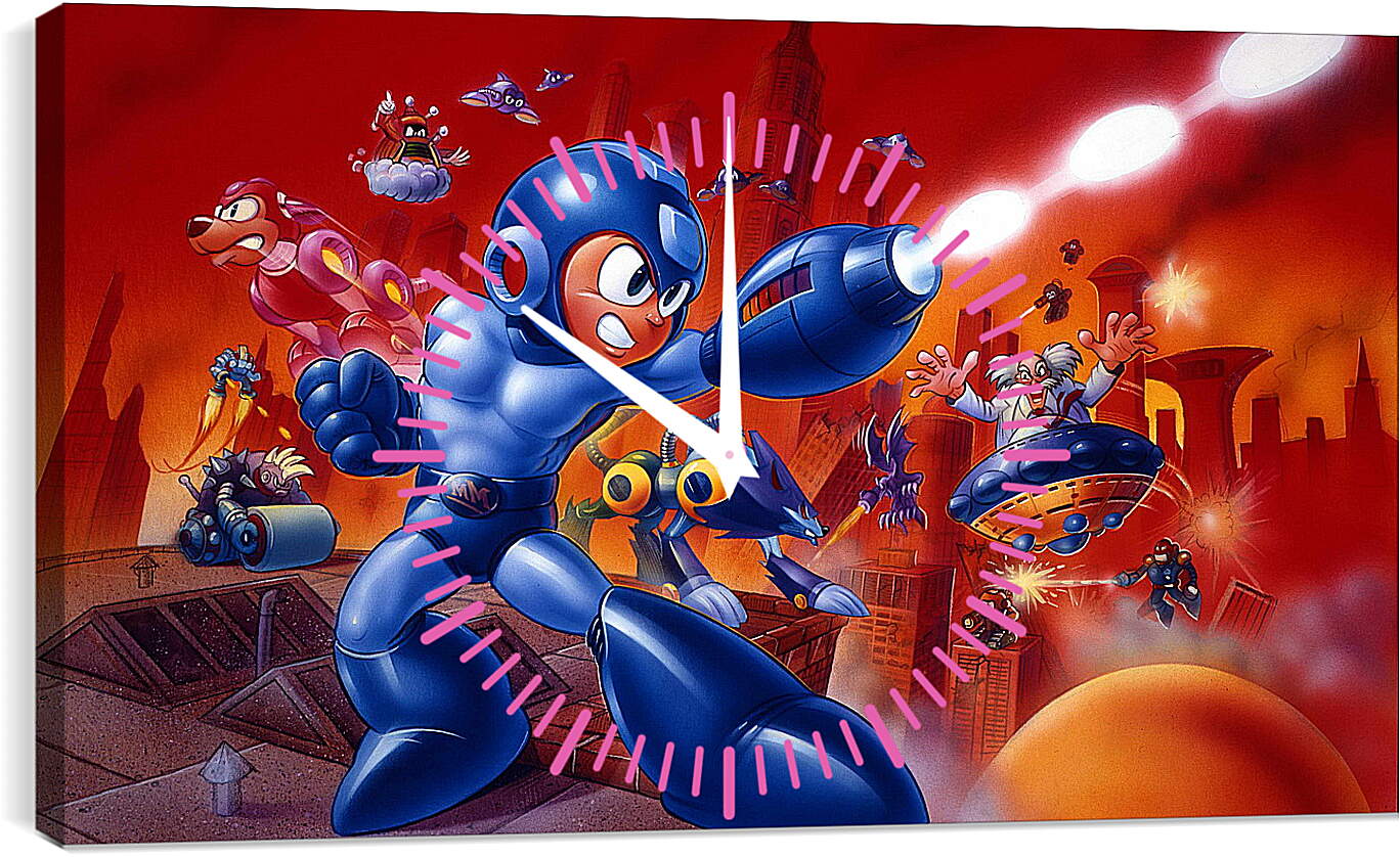 Часы картина - Mega Man 7
