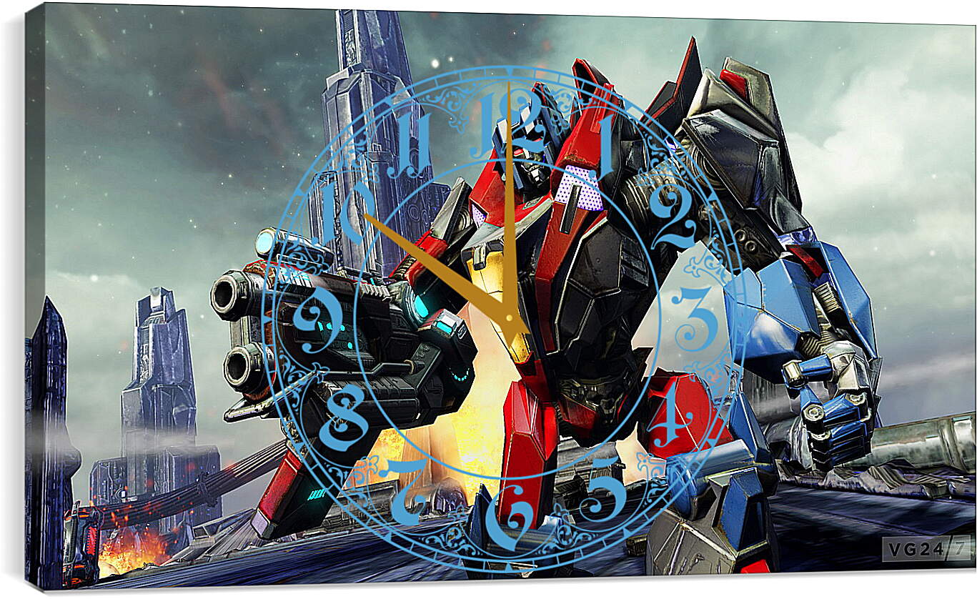 Часы картина - Transformers: Fall Of Cybertron
